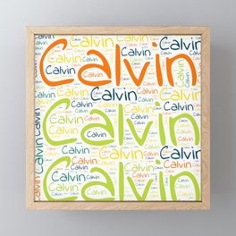 Calvin Framed Mini Art Print