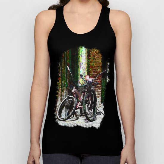 Two Bicycles In the Alley Unisex Tank Top