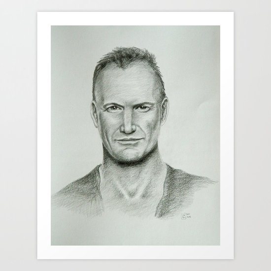 Sting Art Print