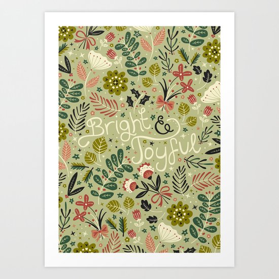Bright & Joyful Art Print