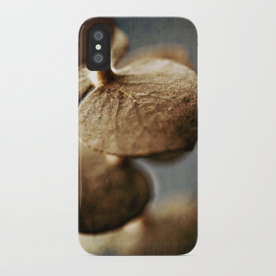 Gold Leaves iPhone Case