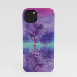 fancy tree and strange light -3- iPhone Case