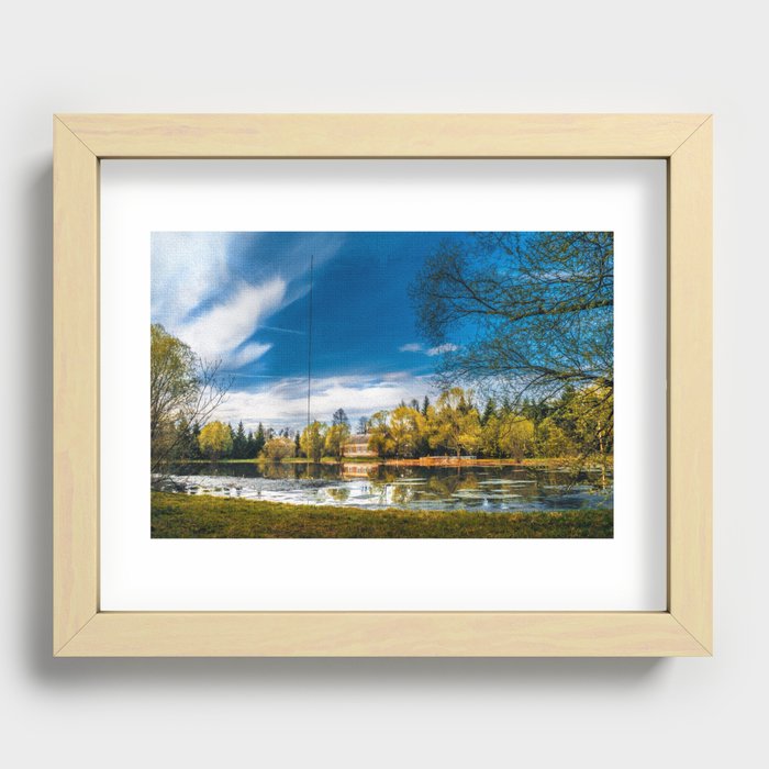 Lakeview Recessed Framed Print