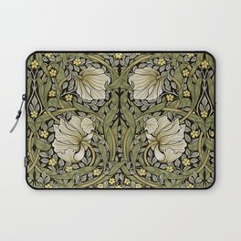 Pimpernel By William Morris - Seamless Pattern- Original Sage  Laptop Sleeve