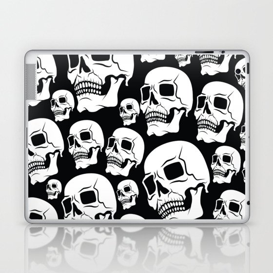 SKULL PATTERN. Laptop & iPad Skin