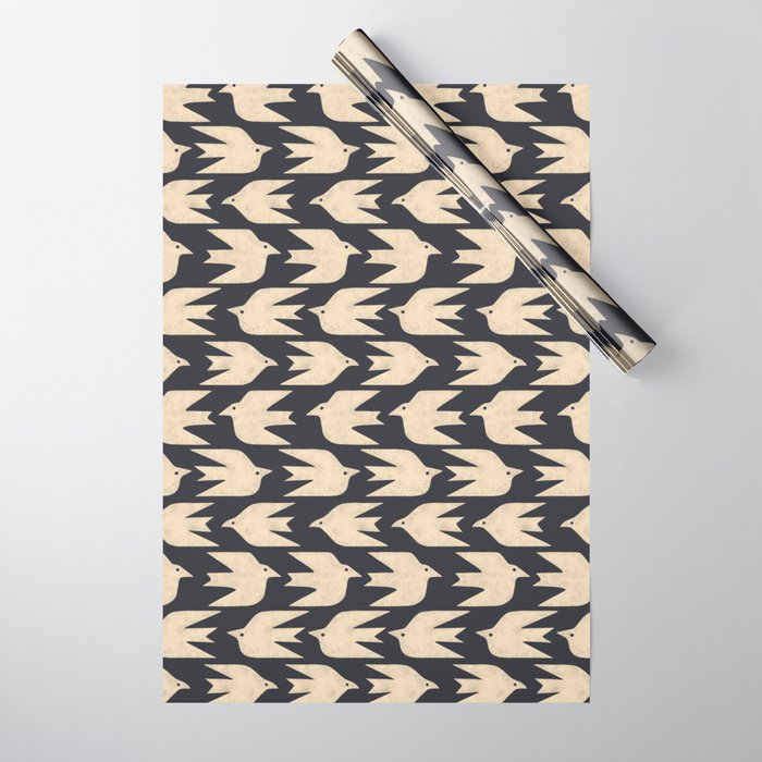 Doves In Flight Wrapping Paper