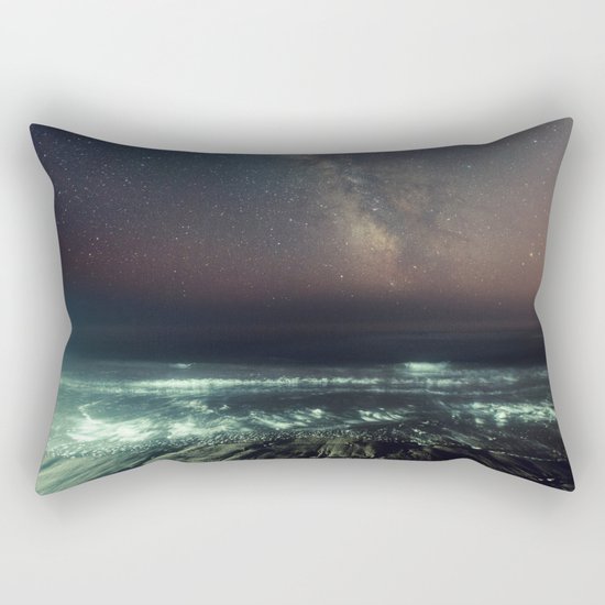 Galactic Beach Rectangular Pillow