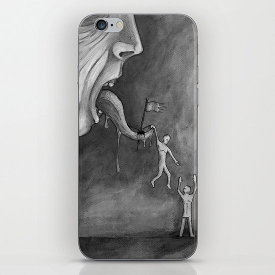 The claim on freedom iPhone Skin