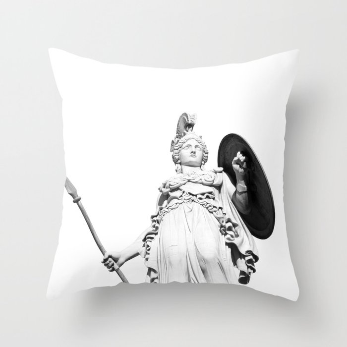 Athena Goddess of Wisdom #5 #wall #art #society6 Throw Pillow