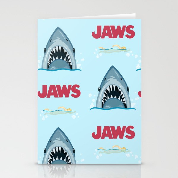 Shark Pattern no.1 Stationery Cards