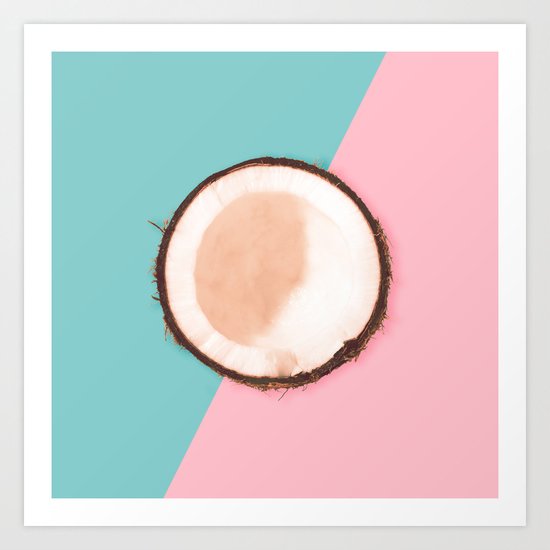 Coconut Art Print