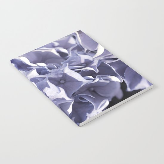 Delightful lilac hydrangea- Flower Floral Notebook