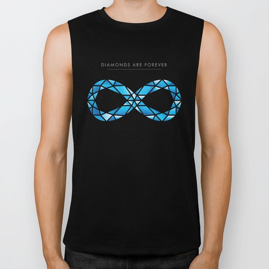Diamonds Are Forever Biker Tank