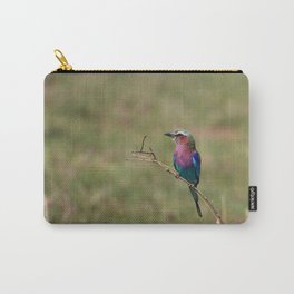 Beautiful Lilac-Breasted Roller  Carry-All Pouch