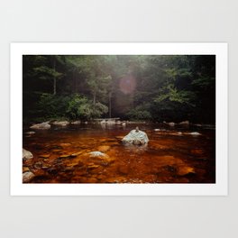 Red Creek Art Print