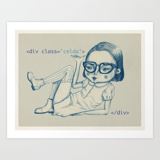 Frustation Art Print