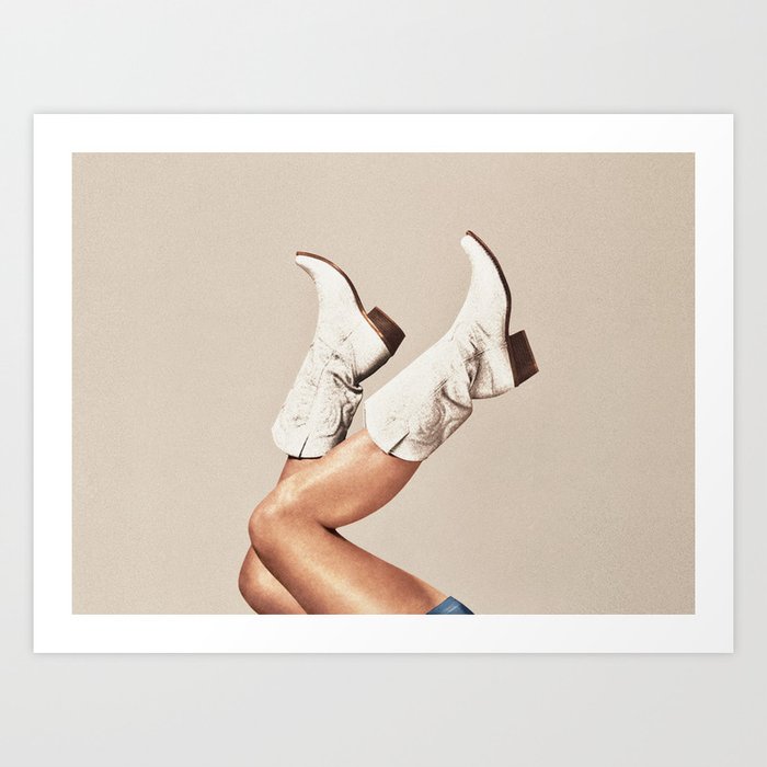 These Boots - Neutral L Art Print