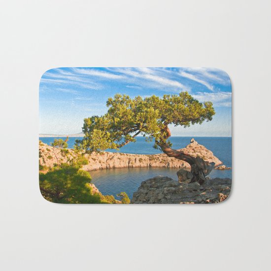 black sea coast Bath Mat