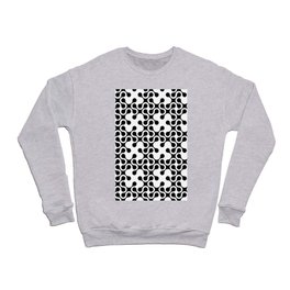 Fan Pattern Design Crewneck Sweatshirt