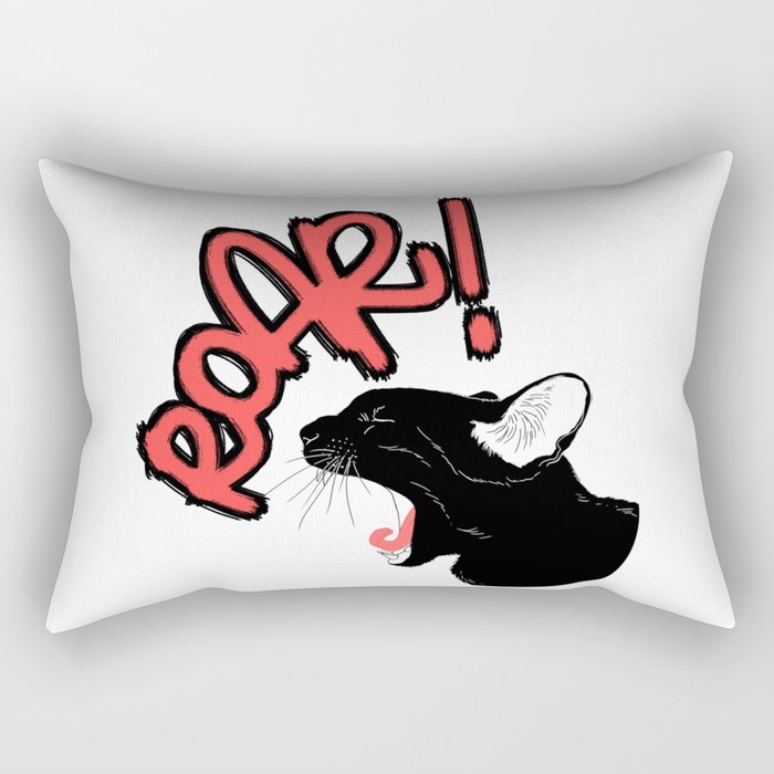 Roar! Rectangular Pillow