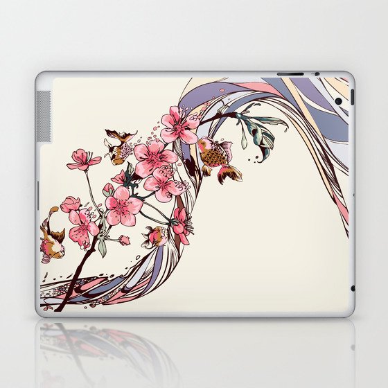 Blossom Laptop & iPad Skin
