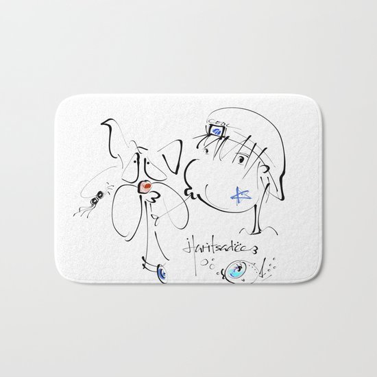 haritsadee 14 Bath Mat