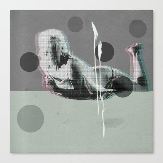 wash my soul Canvas Print
