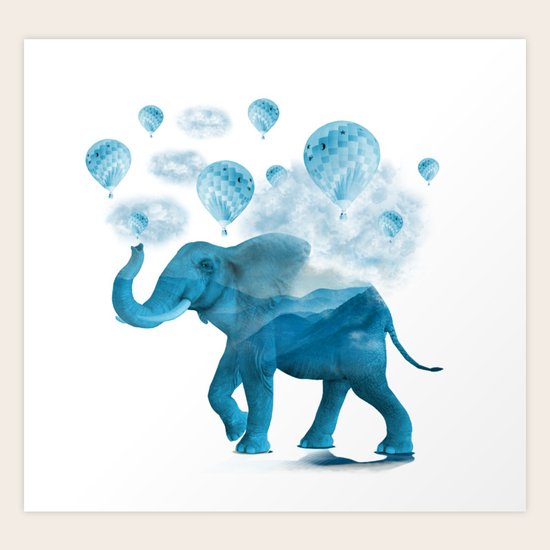 Ballon Maker Art Print