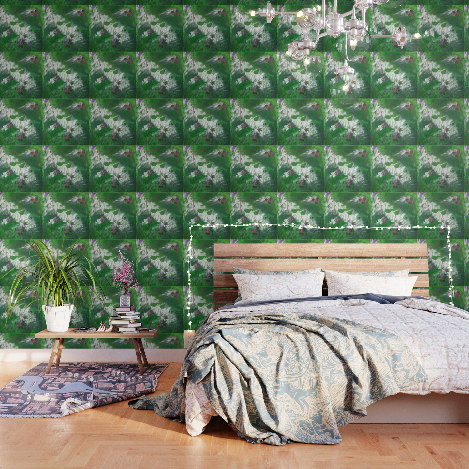 Blackberries In Summer Wallpaper By Bafogarty Society6