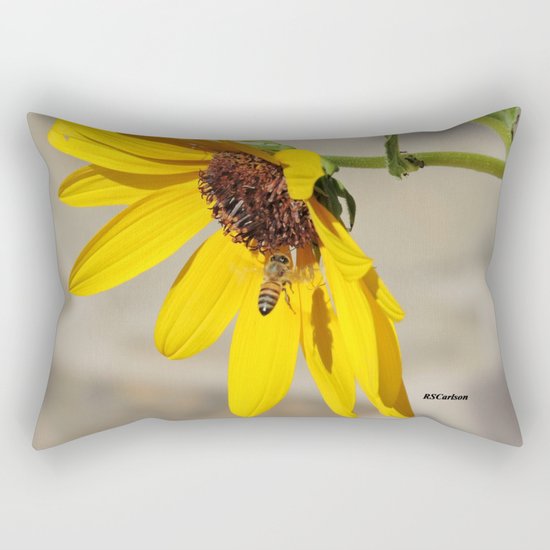 Desert Sunflower Pollen Shop Rectangular Pillow