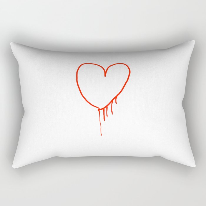 heart Rectangular Pillow