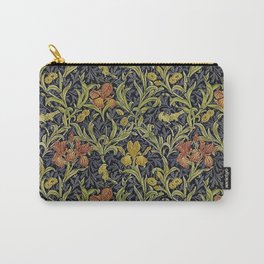 Red And Yellow Flowers William Morris Carry-All Pouch