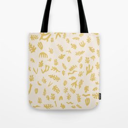 Matisse seaweed Yellow Tote Bag