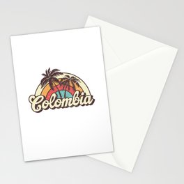 Colombia honeymoon trip Stationery Card