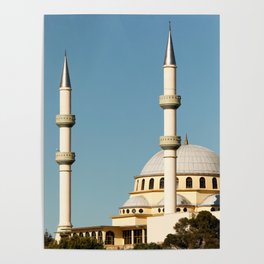 Gallipoli Mosque Poster