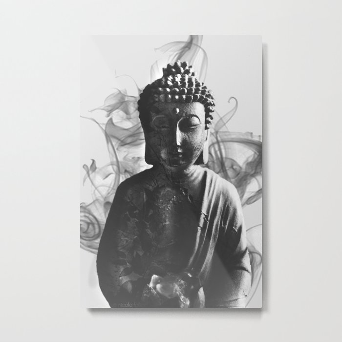 With Our Thoughts, We Make the World Metal Print