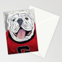 UGA Bulldog Stationery Card