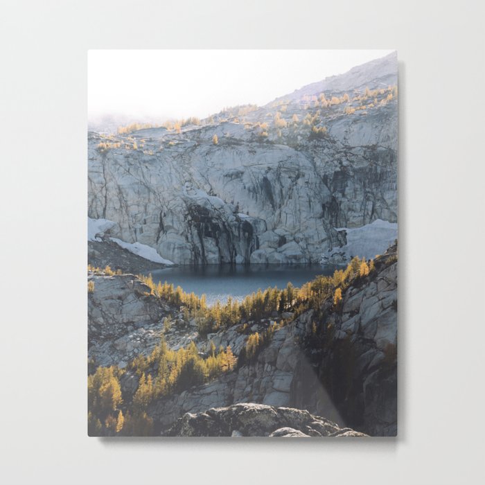 Alpine Lake Metal Print