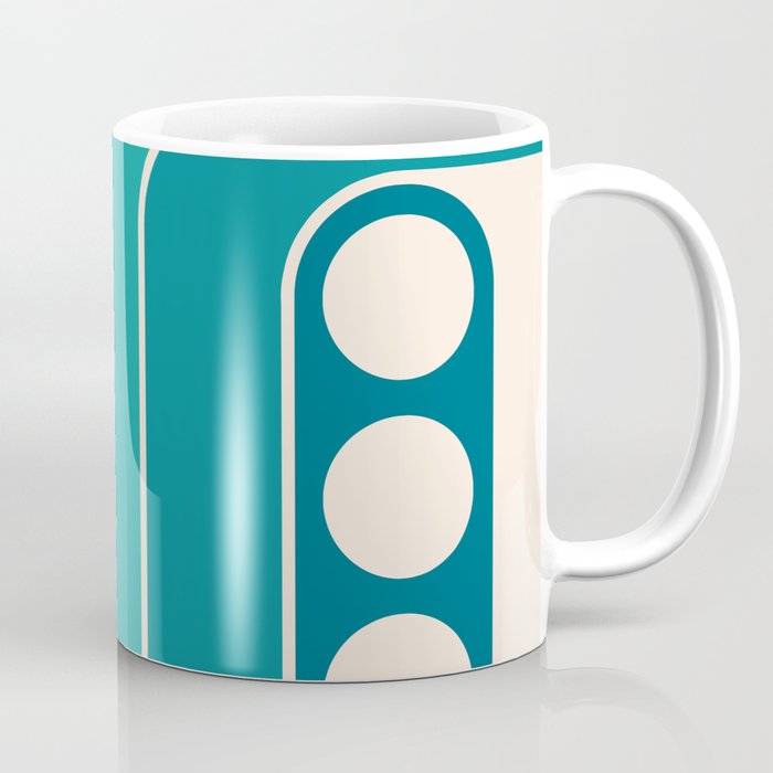 Retro Geometric Design 826 Coffee Mug