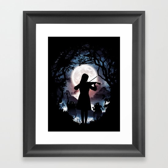 Moondance Framed Art Print