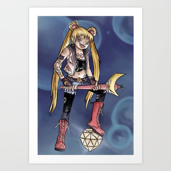 Fighting Evil Art Print