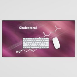 Cholesterol Hormone Structural chemical formula Desk Mat
