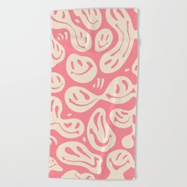 Smileyfy Rosé Beach Towel