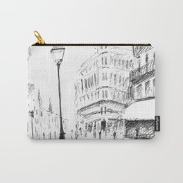 Sketch of a Street in Paris Carry-All Pouch