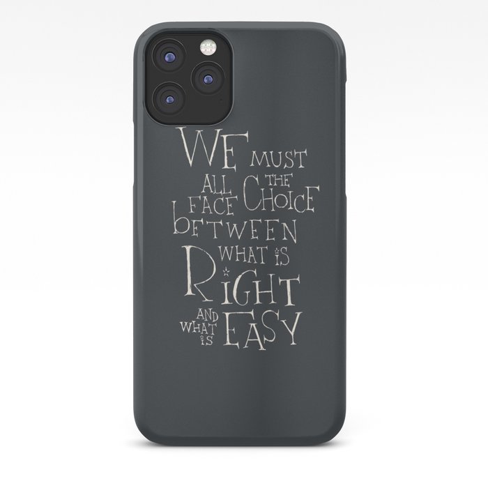 We must all face the choice iPhone Case by S.S.2