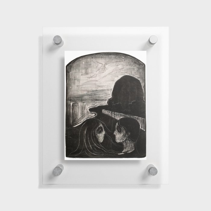  Attraction I - Edvard Munch Floating Acrylic Print