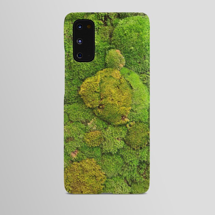 Green moss carpet No2 Android Case