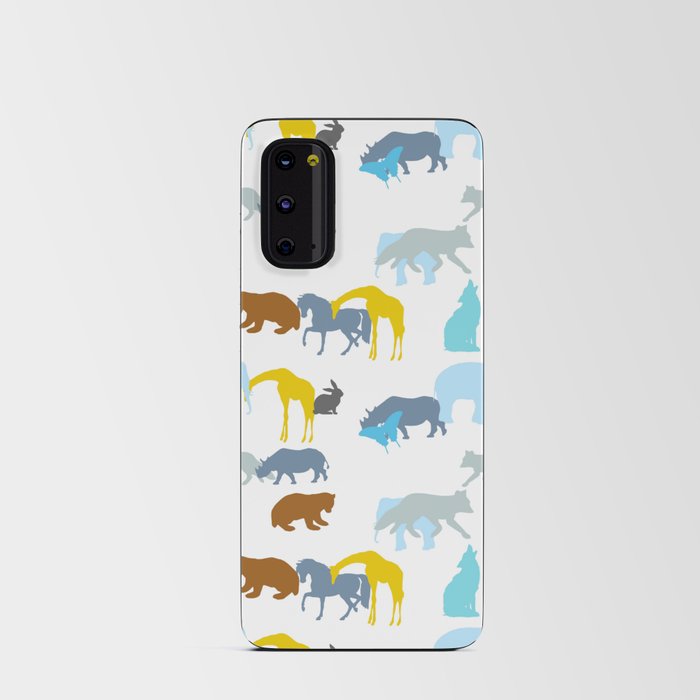 Animals,forest,Scandinavian style art Android Card Case