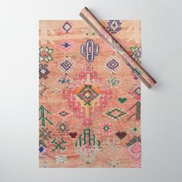 Moroccan Berber Traditional Carpet Wrapping Paper