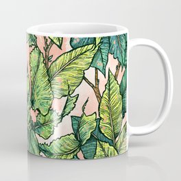 Leaf Mimic Coffee Mug | Fauna, Bug, Phylliidae, Illustration, Biology, Scientific, Summer, Leafmimic, Forest, Insect 